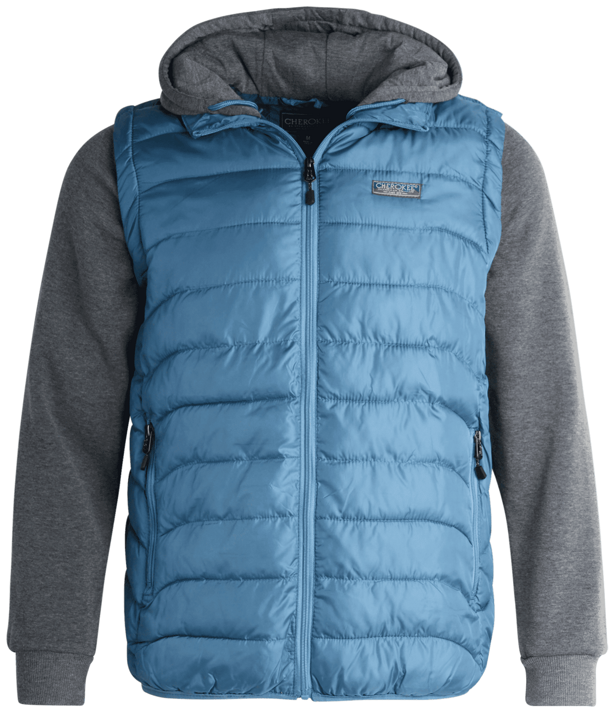 Men's Lightweight Quilted Puffer Jacket with Hood - Warm Winter Coat - photo 2