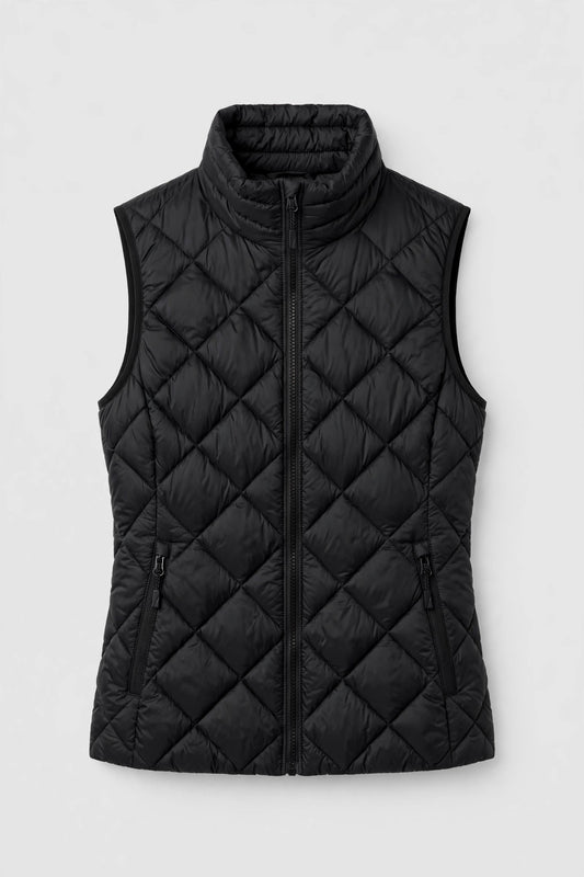 Womens Quilted Puffer Vest