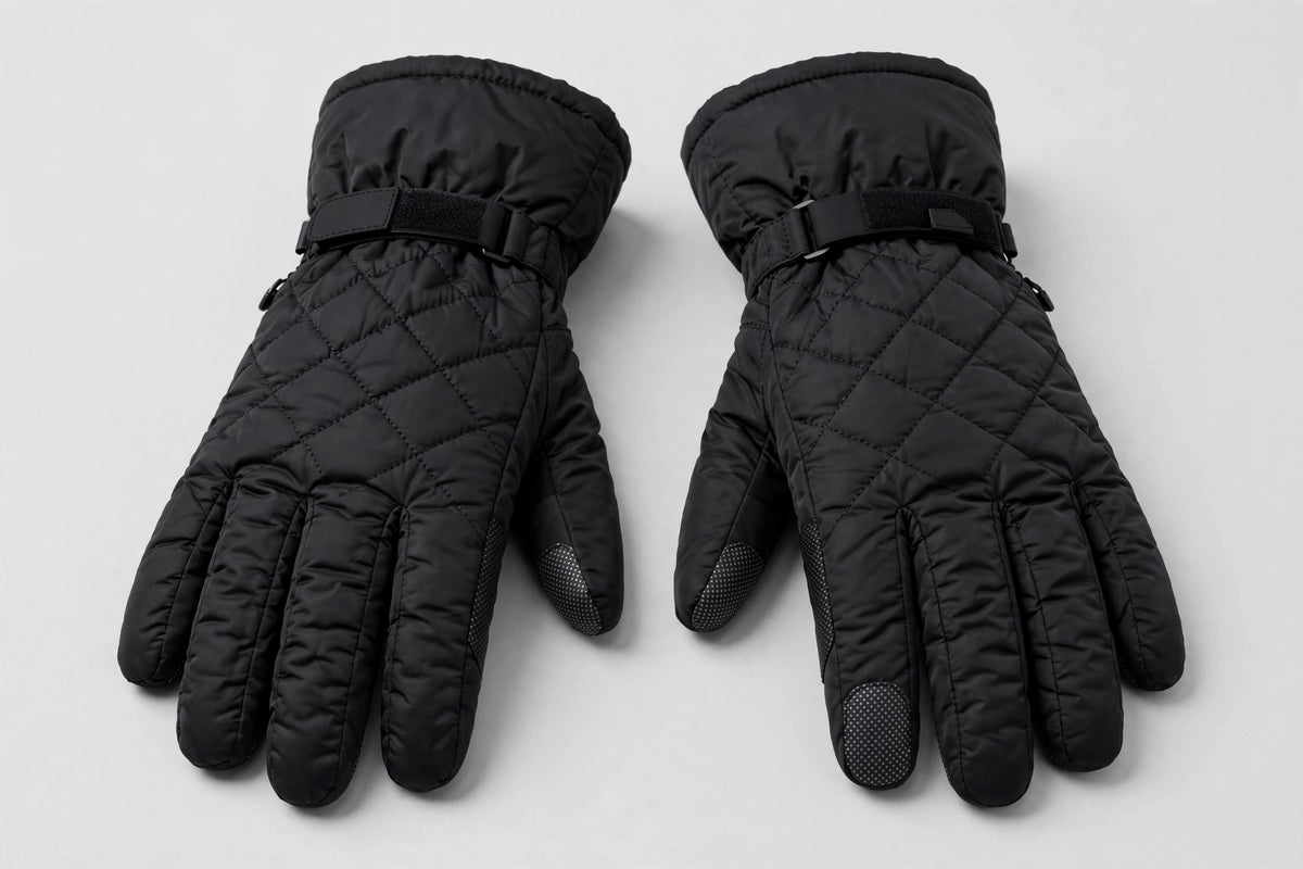 Mens Insulated Touchscreen Winter Gloves - Thermal Outdoor Gloves