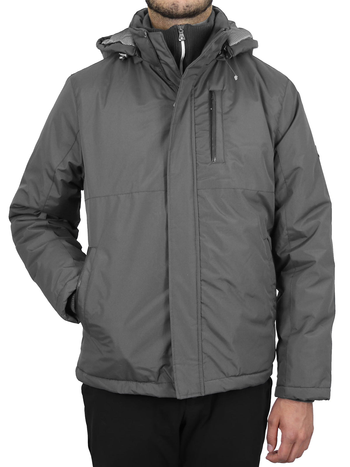 Men's Heavyweight Hooded Winter Parka - Warm Long Coat - photo 2