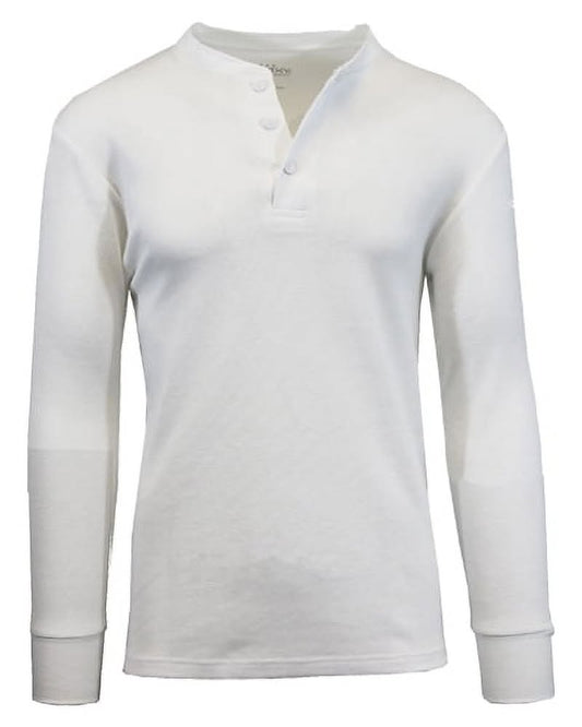 Men's Long Sleeve Thermal Henley Shirt