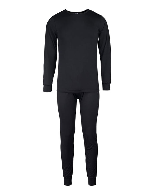 Men's Fleece-Lined Thermal Underwear Set - Warm Base Layer - photo 1