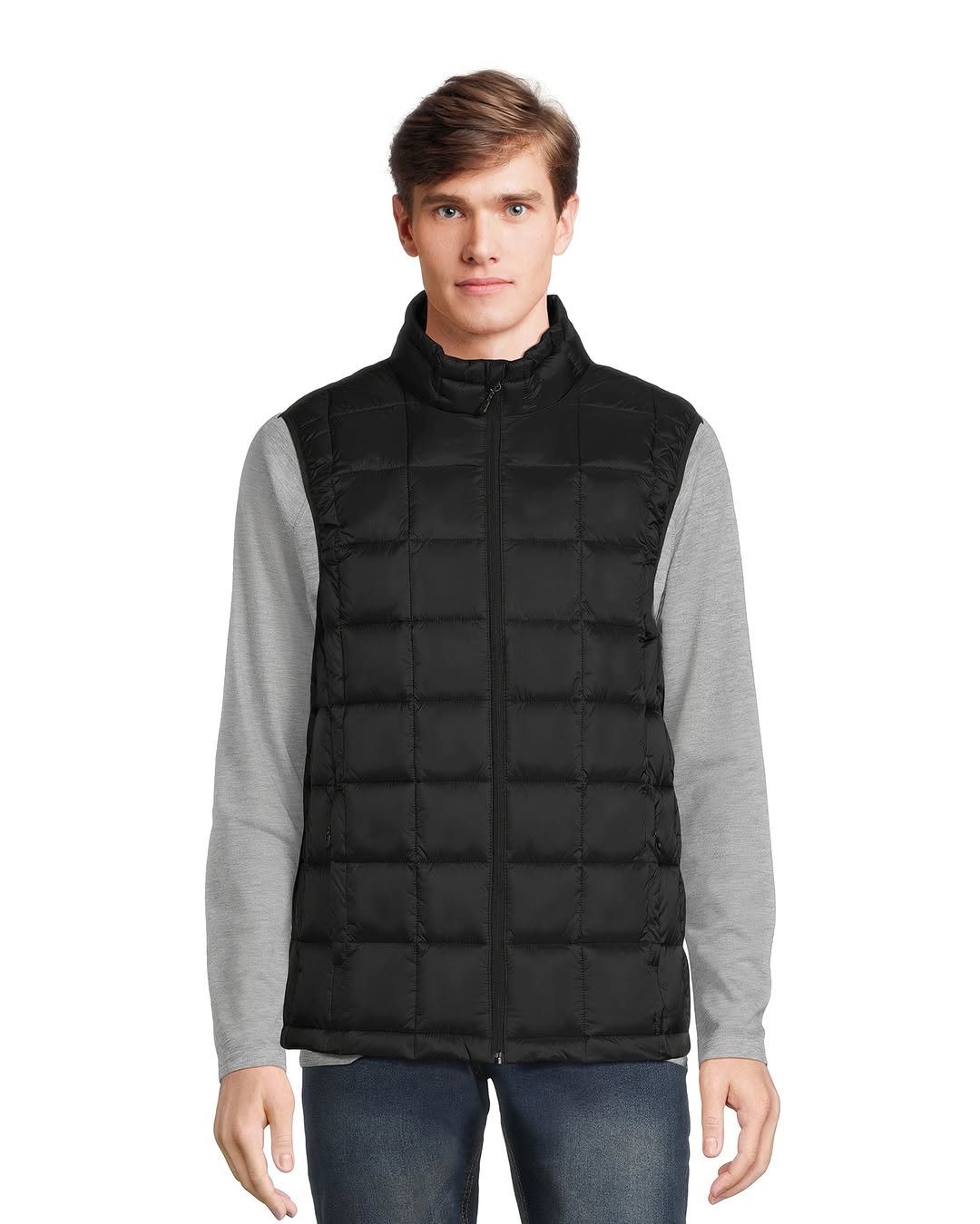 Men's Lightweight Puffer Vest - Warm Quilted Sleeveless Jacket - photo 1